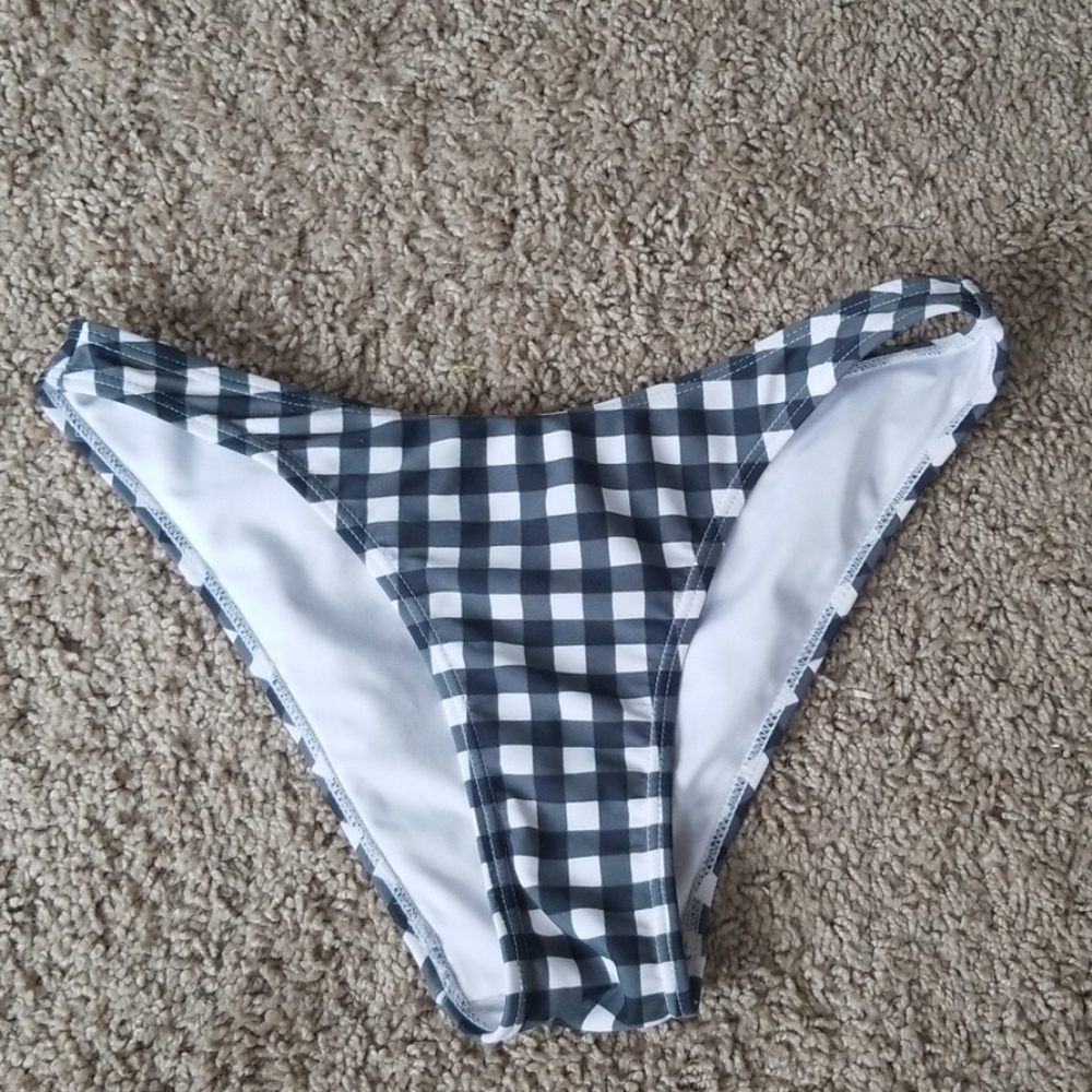 High waisted bikini bottoms